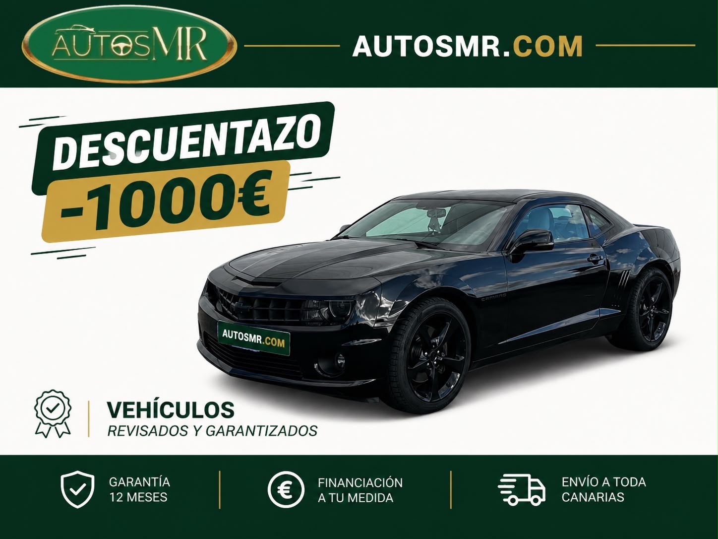 Chevrolet Camaro V8 Coupe 2014 · AutosMR Lanzarote